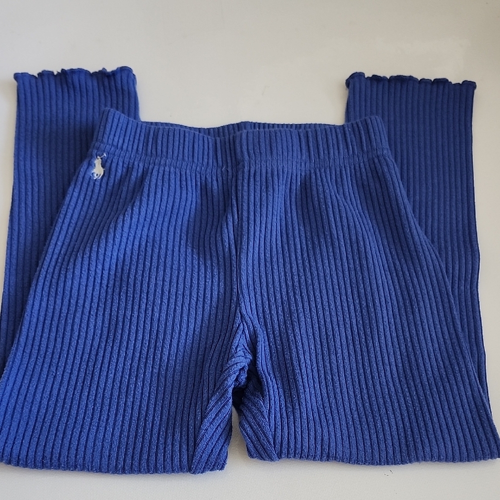 Ralph Lauren POLO Blue Ribbed Kids Bottoms 5years